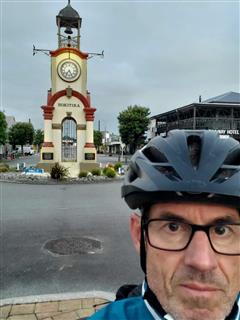 Photo of Tour Aotearoa 2024: rider Shane J, Hokitika