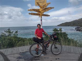Photo of Tour Aotearoa 2024: rider Stephane Perron, Bluff