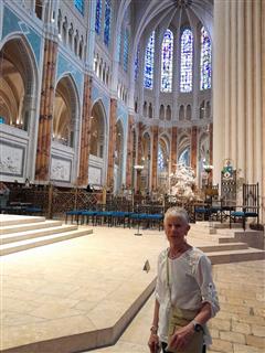 Photo of Operatunity Netherlands: participant Bev Davidson, Chartres cathedral