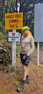 Photo of Tour Aotearoa 2023: rider AdrianD, Haast at Last