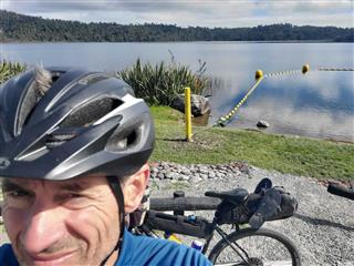 Photo of Tour Aotearoa 2024: rider Shane J, Lake  Lanthe - tired legs