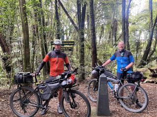 Photo of Tour Aotearoa 2024: rider Steve and Darrin Cornes