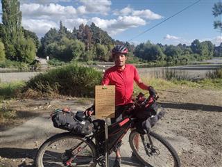 Photo of Tour Aotearoa 2024: rider Stephane Perron, Totara Reserve
