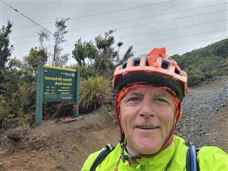 Photo of Tour Aotearoa 2024: rider Andrew Gush, 16 - Maungatapu Saddle