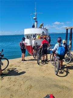 Photo of Tour Aotearoa 2024: rider Andrew Gush, 04 - Pouto Point