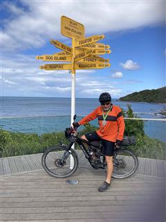 Photo of Tour Aotearoa 2023: rider John Turnbull