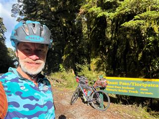 Photo of Tour Aotearoa 2023: rider Rich Truax, Haast - (564m)… 🤔
